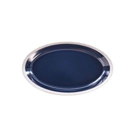 etal-shop.com - Assiette ou plat oval en mélamine, effet brillant/granité 25,3 x 14,8 x 2,5 cm