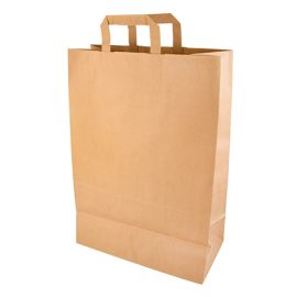 etal-shops.com - Sac en papier 44 cm x 32 cm x 17 cm marron avec poignée par 200