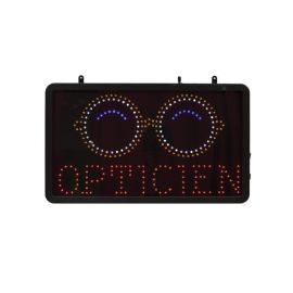 etal-shops.com - Enseigne lumineuse LED intérieur Opticien Binocle