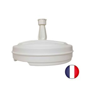 etal-shops.com - Socle plastique blanc pour drapeau Interflag®