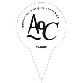 etal-shops.com - Etiquettes rigides " AOC " avec pique en forme