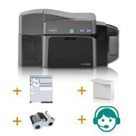 etal-shop.com - Imprimante étiquettes PVC Imprim' Etiq Premium + Cartes blanches + Ruban noir+logiciel+assistance