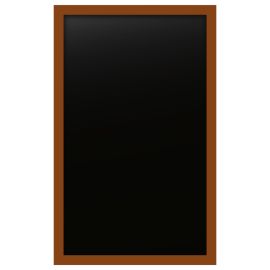 etal-shops.com - Ardoise noire CARAMEL cadre bois FSC, Shipping Google: FR::Standard:8.00 EUR, Couleur: Brun, Dimensions produits(variants): 40x60 cm