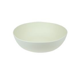 etal-shops.com - Saladier blanc micro-ondable, biosourcé et biodégradable - Mill'O