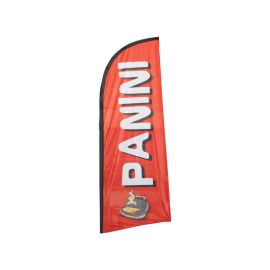etal-shops.com - Drapeau publicitaire "PANINI" de dimensions 225 x 85 cm