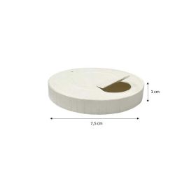 etal-shops.com - Couvercle carton blanc pour gobelet en carton de 25 cl 75 mm x50 PAPA France