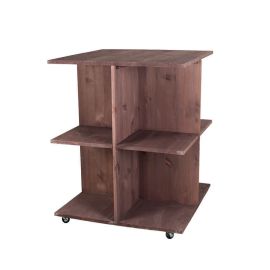etal-shops.com - meuble presentoir corner presentation madera couleur - gris