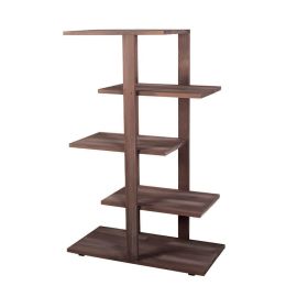 etal-shops.com - meuble presentoir pin 4 etages madera couleur - gris, Couleur: Gris