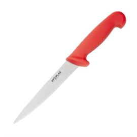 etal-shops.com - Couteau à filet rouge 150 mm - Hygiplas