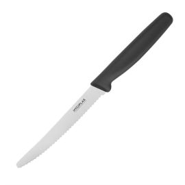 etal-shops.com - Couteau à tomates denté noir 100 mm - Hygiplas