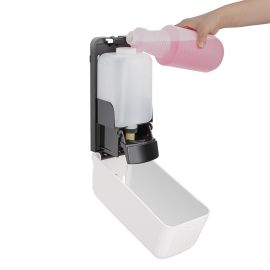 etal-shops.com - Distributeur de savon et désinfectant pour les mains 1 L - Jantex