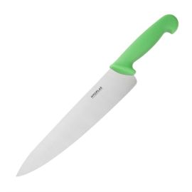 etal-shops.com - Couteau de cuisinier vert 255 mm - Hygiplas