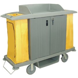 etal-shops.com - Chariot de nettoyage avec portes - Jantex