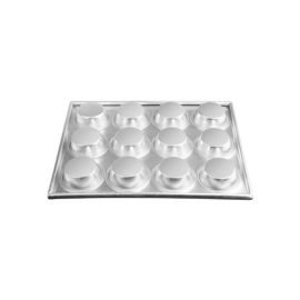 etal-shops.com - Plaque aluminium antiadhésive de 12 moules à muffins - Vogue
