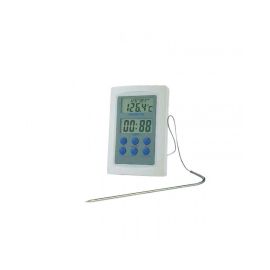 etal-shops.com - Thermomètre four alarme + timer + sonde - L2G