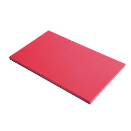 etal-shops.com - Planche à découper en polyéthylène haute densité  rouge - Gastro M