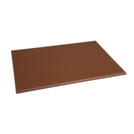 etal-shops.com - Planche à découper standard haute densité marron - Hygiplas