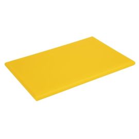 etal-shops.com - Planche à découper épaisse haute densité jaune - Hygiplas