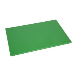 etal-shops.com - Planche à découper antibactérienne basse densité vert - Hygiplas
