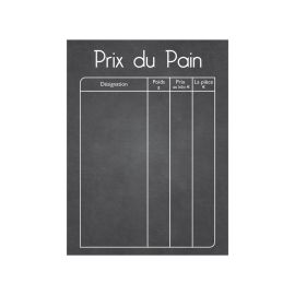 etal-shops.com - Sticker autocollant "PRIX DU PAIN" format A1