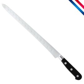 etal-shops.com - Couteau à saumon alvéolé - Lame inox - 30 cm