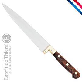 etal-shops.com - Couteau de cuisine prince gastronome. palissandre. laiton - 20 cm