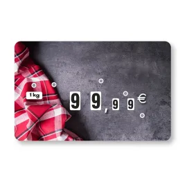 S. 10 DISH TOWEL N3 Flash tags without spike