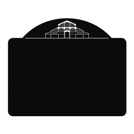 10 labels TOP MARKET HALLS 10.6x8.7 cm without Wheels et without spike 