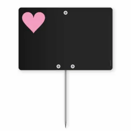 etal-shop.com - 10 etiquetas neutras Natural 12x8 cm con pala 