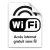 etal-shops.com - Adhésif WIFI pour vitrine 15x20 cm
