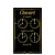 Desk Clock AUTHENTIC Open/Closed Sign  15x20 cm with Clock Hands