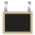 10 price tags KRAFT 20x15 cm" with Fixed aluminum strip