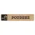 Pictogram sign adhésif White Design Cork with Black Printing PUSH