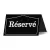 Reserved table signs ECO ( pack 5)