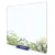 Plexiglass Tabletop Center Shield white and printed