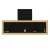 etal-shops.com - 10 Panetières KRAFT fond noir 22x6,5 cm