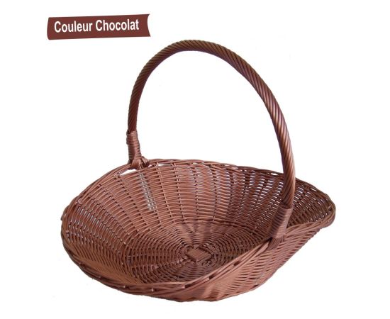 etal-shops.com - Coupes polypropylène, coloris chocolat