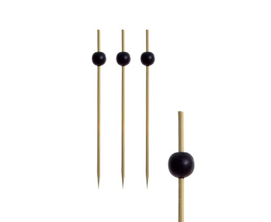 etal-shop.com - Pique apéritif 12,5 cm ''Black Pearl'' par 1500