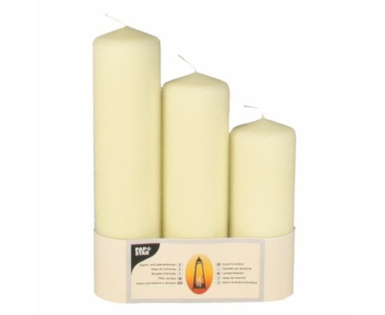 etal-shop.com - Bougie cheminée D70 mm ivoire par 18