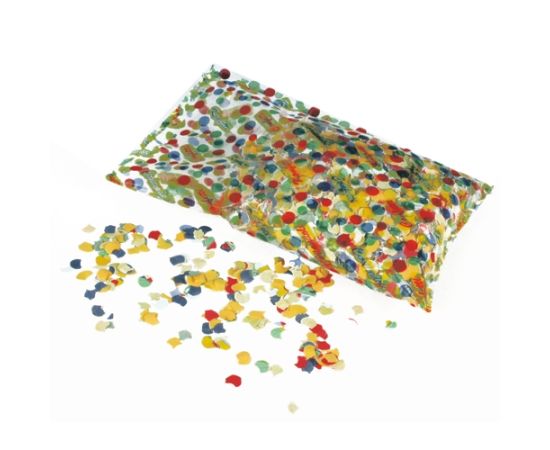 etal-shop.com - Confettis en papier couleurs assorties 100 gr. par 20