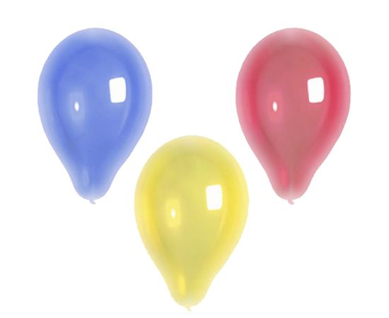etal-shop.com - Ballon D25 cm couleurs assorties ''Crystal'' par 120