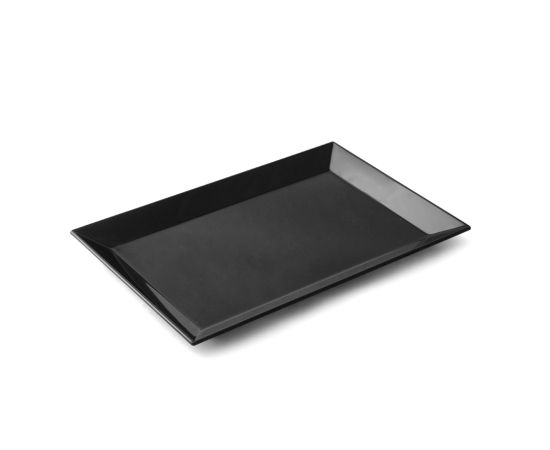 etal-shop.com - Plat glacière, en mélamine, noir. 19 x 29 x 2cm