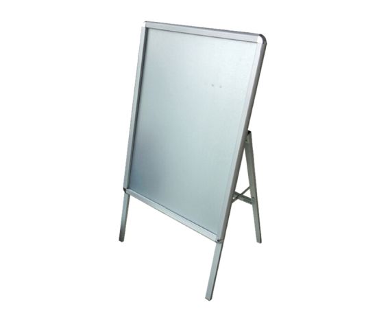 etal-shops.com - Chevalet aluminium extérieur simple face de dimensions 120 cm x 65 cm