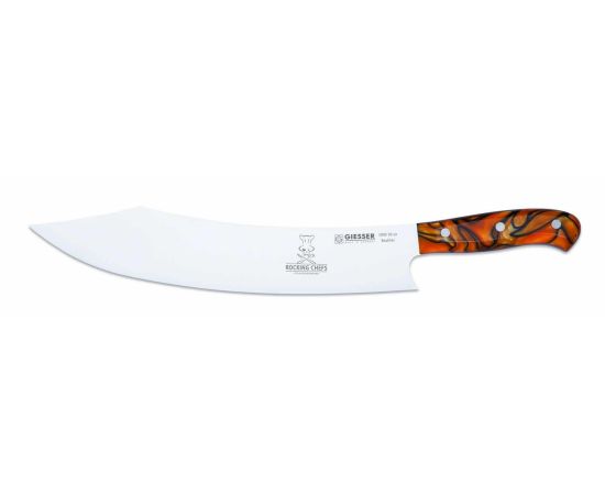 etal-shops.com - Couteau Chef / Barbecue - Giesser Premium Cut - 30 cm - Orange pimenté