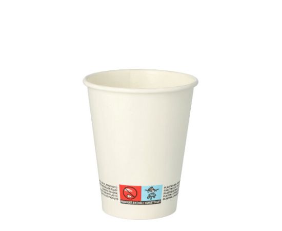 etal-shops.com - Gobelets, carton pure 0,2 l D8 cm - 9,2 cm blanc - par 50