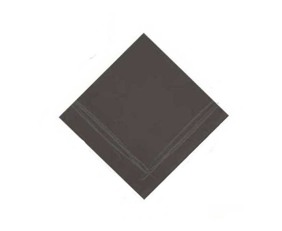 etal-shops.com - Serviette carrée en papier couleur noir 2 plis de 380 mm x 380 mm x 1200 PAPA France
