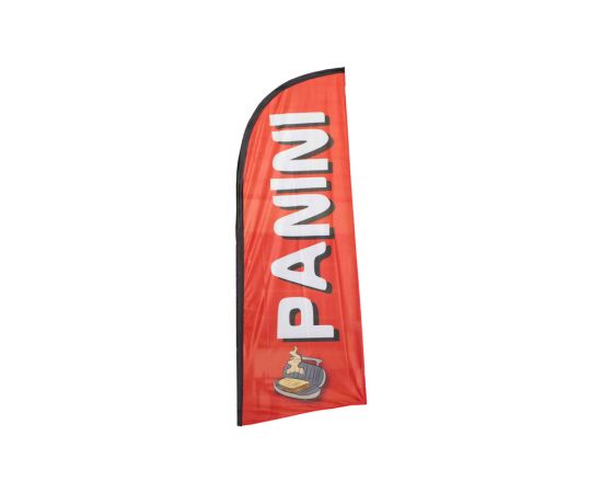 etal-shop.com - Drapeau publicitaire "PANINI" de dimensions 225 x 85 cm