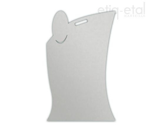 etal-shops.com - Panneau SERVICE gris avec poignée (dibond) 50x80cm