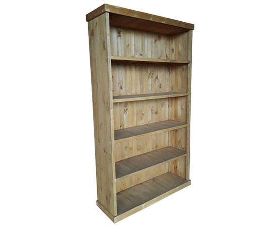 etal-shops.com - meuble presentoir pin 4 etageres madera couleur - miel