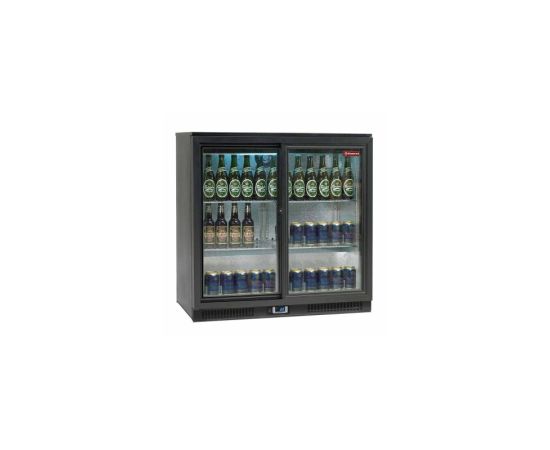 etal-shops.com - Arrière bar réfrigéré ventilé 2 portes coulissantes - Diamond